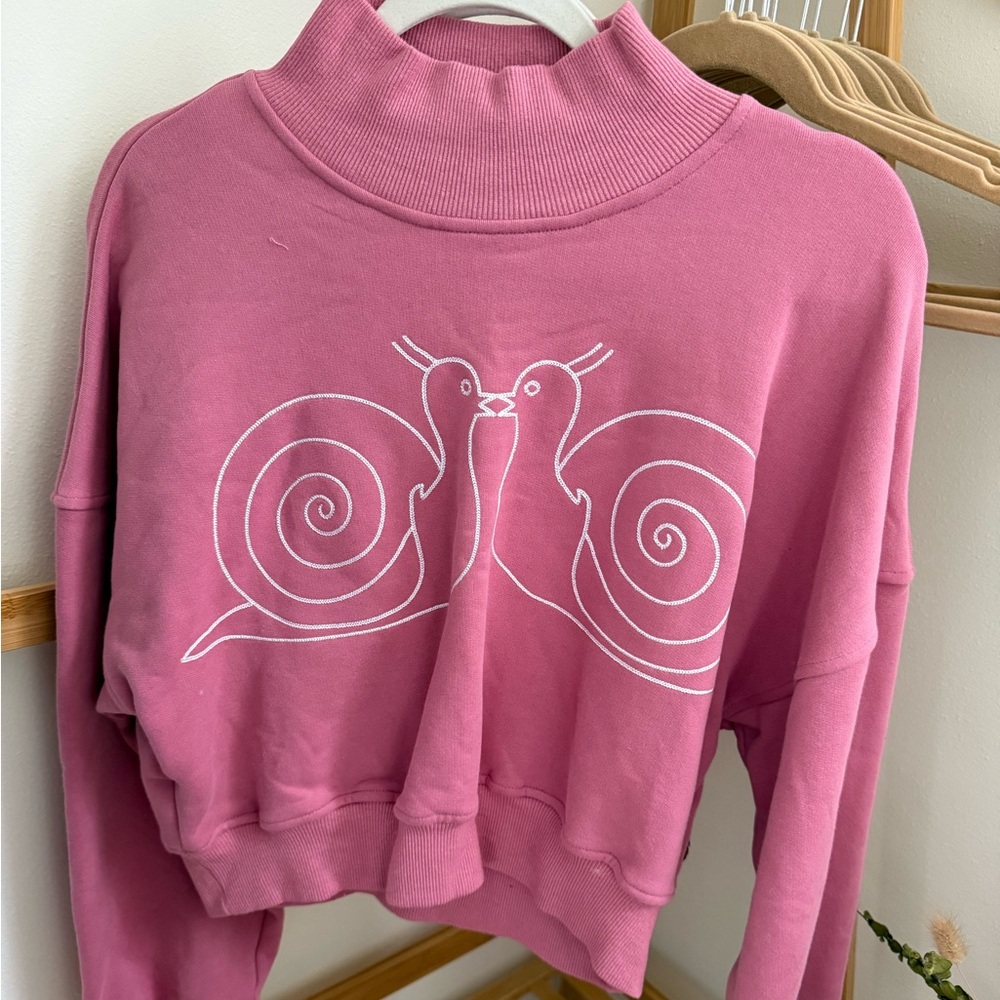 NWT Limited edition kissing snail sweatshirt